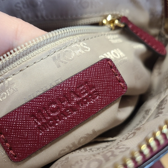 Michael Kors Emmy Dome Satchel Bag - Picture 9 of 11